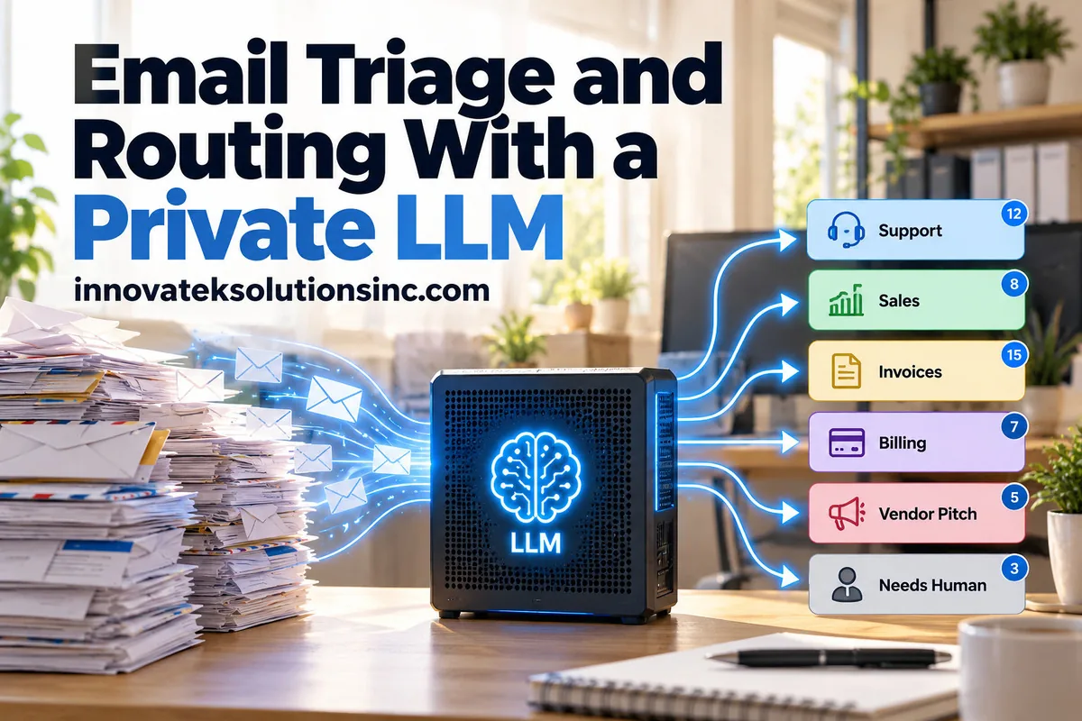 Email Triage and Routing With a Private LLM