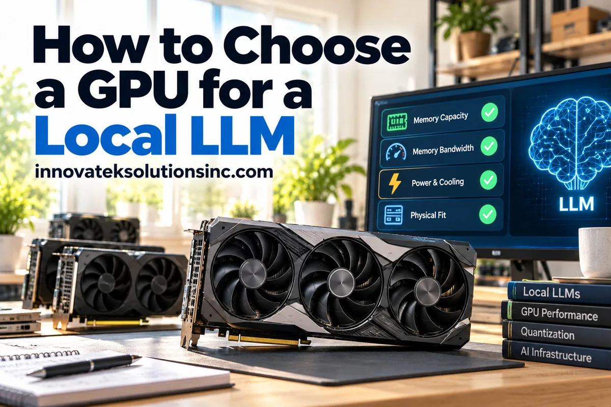 How to Choose a GPU for a Local LLM