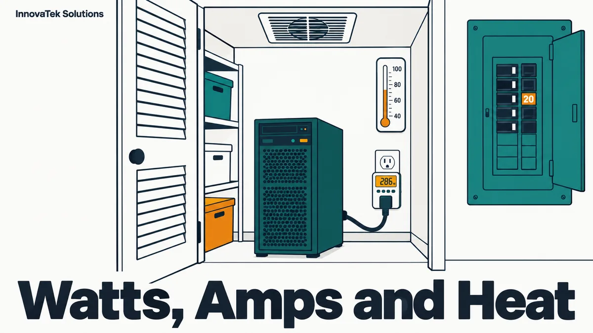 Power and Cooling for an On-Premise AI Server
