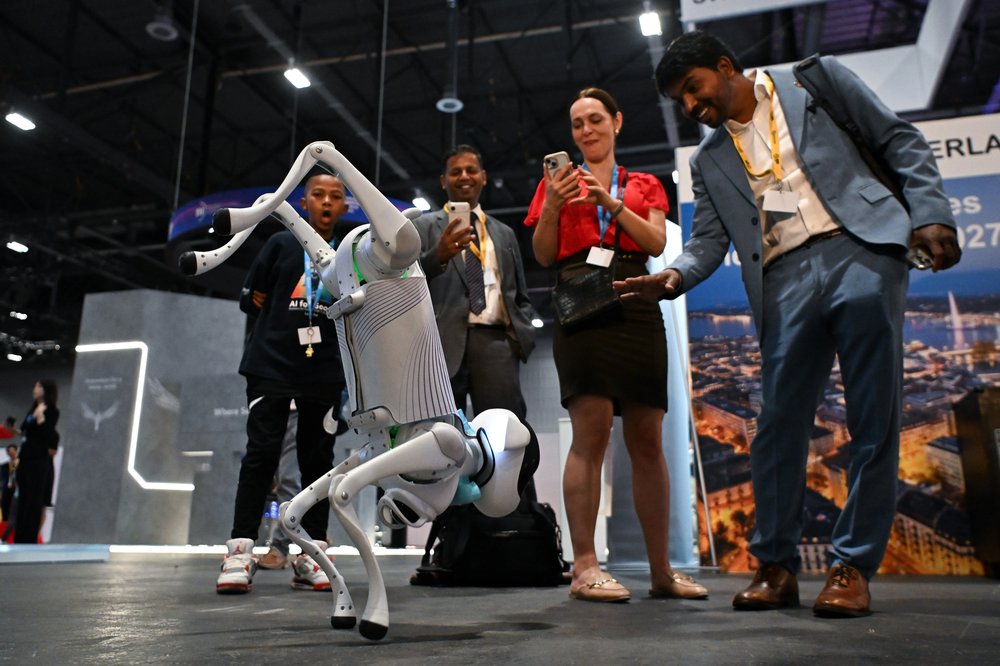 At the UN AI Summit, Robot Dogs and Hard Questions About What 'Good' Really Means